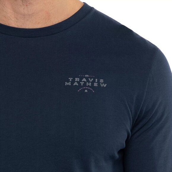 Travis Mathew Men's Life of Luxury Long Sleeve Golf T-Shirt - Picture 3 of 10